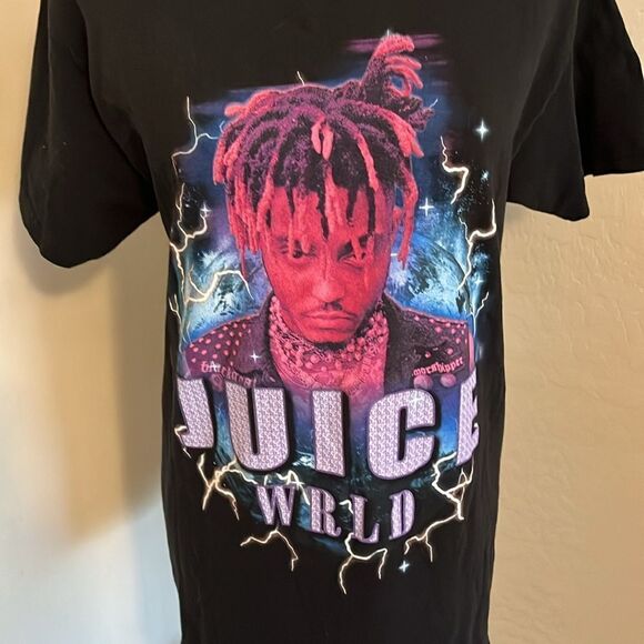 Juice Wrld Black Graphic Shirt - Picture 4 of 7